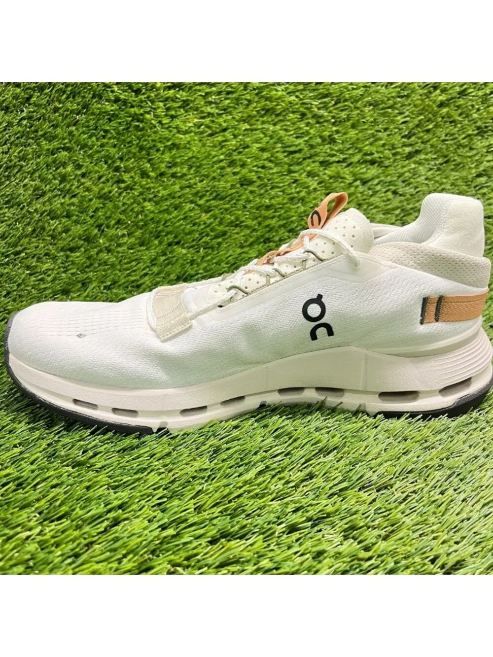 On Cloudmonster 2 Womens Size 10.5 Ivory Sphinx Athletic Running Shoes Sneakers